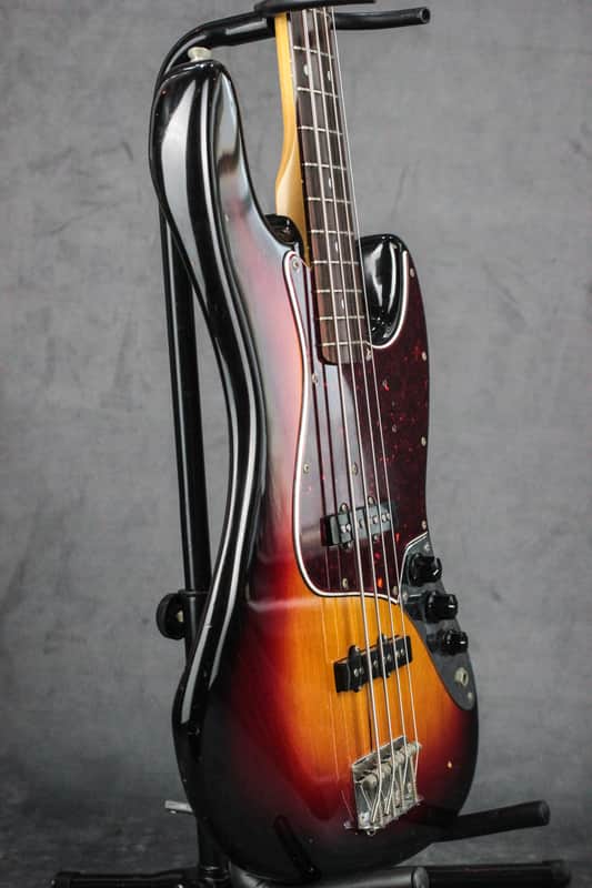 Japan Vintage Rare Greco JB 800 Jazz Bass Super Real 1980 Sunburst