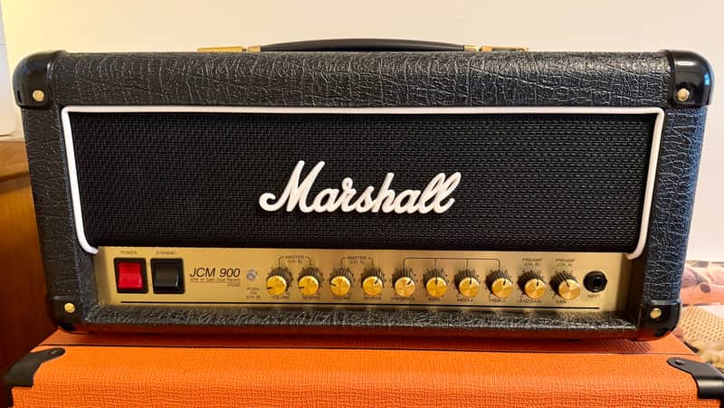 Marshall MARSHALL SN20CH STUDIO JCM 900 20W VALVE AMP HEAD 2020s - Black image 1