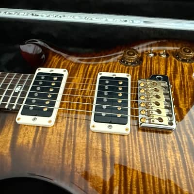 PRS Custom 24-08 10-Top 2021 - Present - Black Gold Wraparound Burst image 12