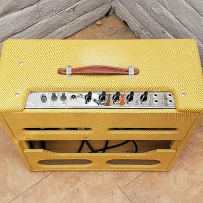 Fender '57 Bandmaster Reissue 3X10" 26 ComboWatt 2008 - tweed image 2