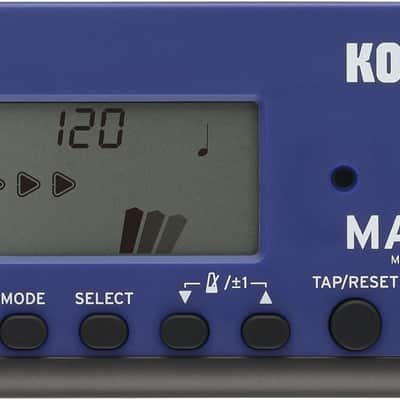 Korg MA-2 Digital Metronome for Orchestral Instruments w/ Large Display and 400 Hours Battery Life - Blue MA2BL 2025 - Blue image 2