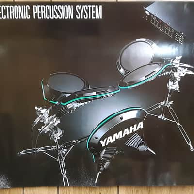 Yamaha Cozy Powell System Drums & Electronic Percussion POP wall posters c. 1986 image 5