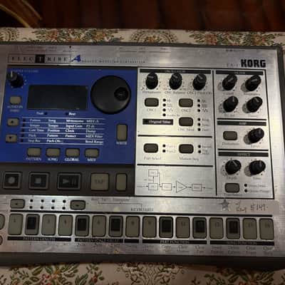Korg Electribe-A EA-1 Analog Modeling Synthesizer 1999 - Silver
