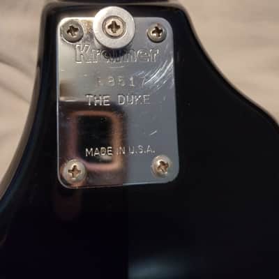 Kramer The Duke deluxe 1980s - Black image 6