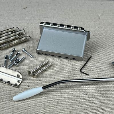 Gotoh Vintage style Tremolo bridge fits Strat®️ model T101C Japan Chrome image 7