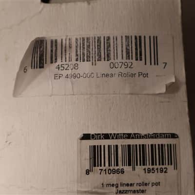 Allparts 1 Meg Solid Shaft Linear Roller Pot EP-4990-000 image 2