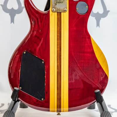 Clifton Dual Humbucker 1985 (Daion Mark XX body) - Red image 5