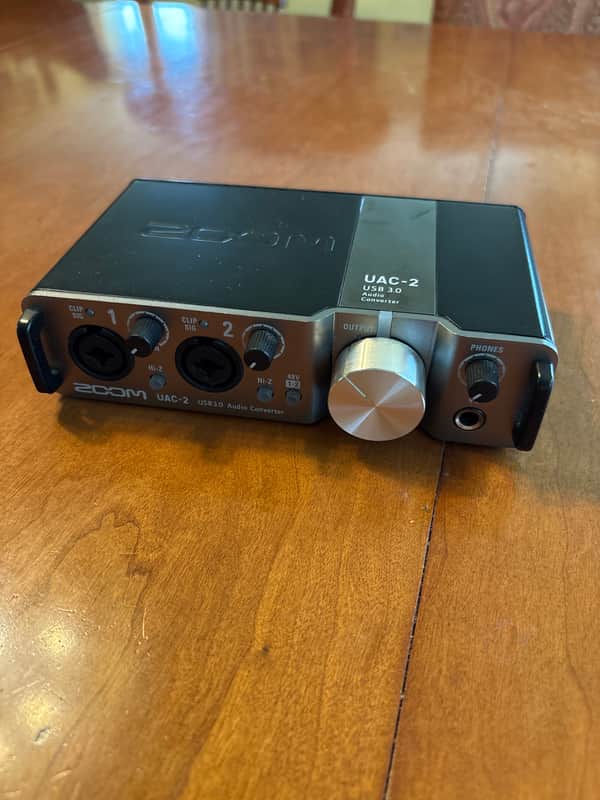 Zoom UAC-2 USB 3.0 SuperSpeed Audio Interface 2010s - Grey image 1