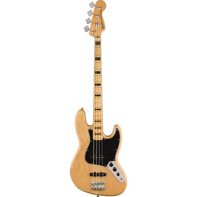 Squier Classic Vibe '70s Jazz Bass - Maple Fingerboard, Natural image 2