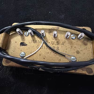 Hamer 103 1990 - Black vintage by dimarzio image 2