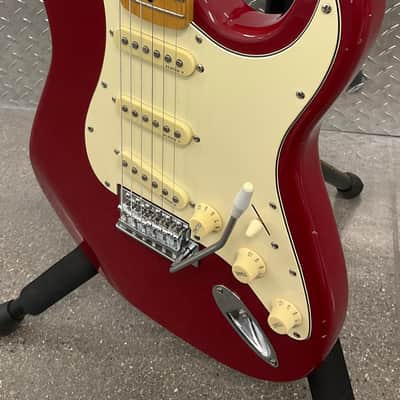 Fender Squier II Stratocaster - 1989 Silver Label - Maple Neck - Red - MIK Korea-Alnico V PUPs image 7