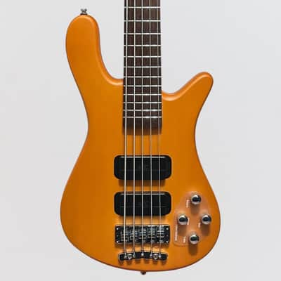 Warwick Rockbass Streamer Standard 5-String Electric Bass Guitar - Honey Violin image 1