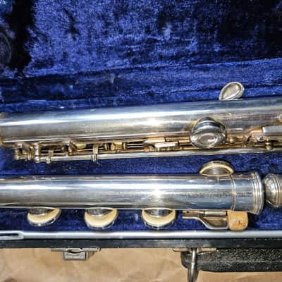 Armstrong 103 B-Foot Open-Hole Flute, with Case. USA. Very Good Condition image 5