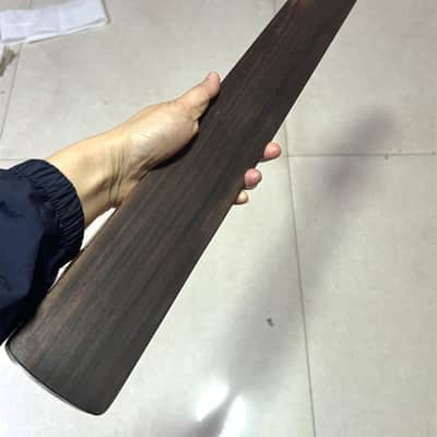 Fretless 5-String Roasted flame Maple Bass guitar Neck 20fret Rosewood parts image 2