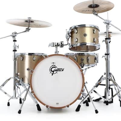 Gretsch Drums Catalina Club 4-piece Shell Pack - Sahara Sparkle image 1