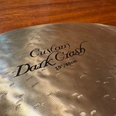 Zildjian 19" K Custom Dark Crash Cymbal 1995 - Present - Traditional image 2