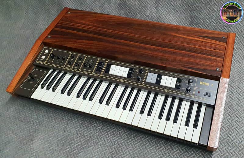 Korg Lambda ES-50 48-Key Polyphonic Synthesizer 1979 - 1982 - Black / Wood image 1
