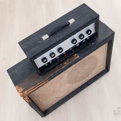 1963 Silvertone 1483 Vintage Tube Amp 1x15 Jensen, USA Danelectro-Made image 4