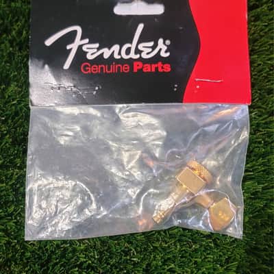 NEW 6 In-Line Mini LOCKING Guitar Tuners 18:1 for Fender Strat & Tele - GOLD image 1