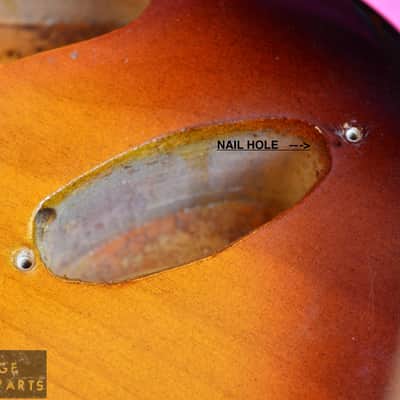 Vintage 1959 - 1960  Fender Stratocaster Project Body PRE-CBS Tone Wood Strat 3lbs 13oz! image 16