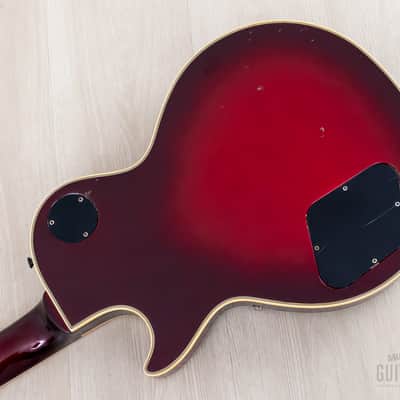 1984 Greco Mint Collection John Sykes Metallic Red Burst, 100% Original w/ Screamin PAFs, Japan Fujigen image 14