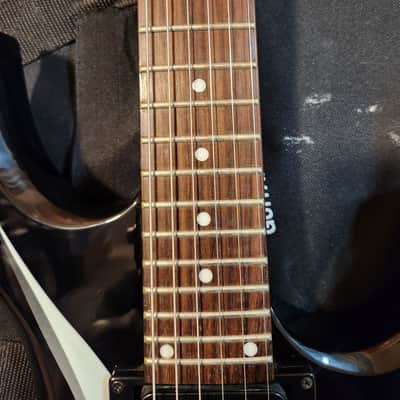 B.C. Rich Warlock Tribal 2000's - Black/White image 16