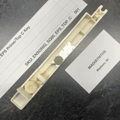 ORIGINAL Ensoniq Replacement Weighted TOP C/PRIME C’ Key for SQ-80, EPS image 3