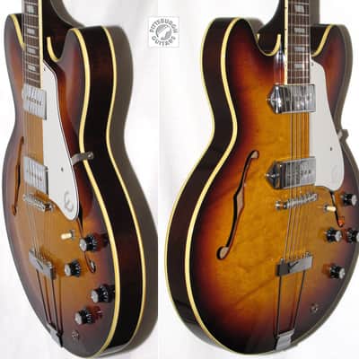 1990 Epiphone Casino, Vintage Sunburst, Made in Japan, Great Upgrades! image 9