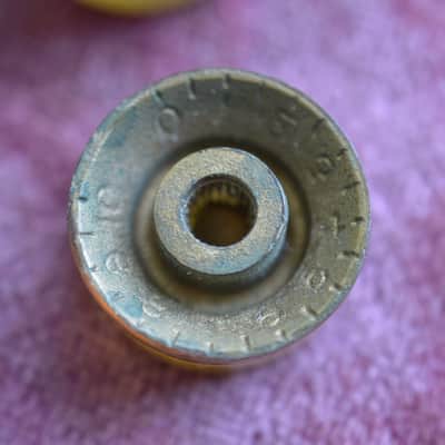 Vintage 1955 Gibson Gold Barrel Knobs Les Paul Goldtop 1954 Standard 1953 ES-175 image 12