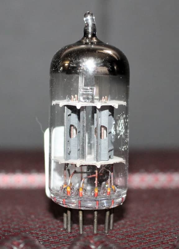 TUNGSRAM 12AX7 HUNGARY ECC83 PERFECT BALANCE DUAL SUPPORT HALO GETR TEST NOS+ MINTY VINTAGE 1960'S image 1
