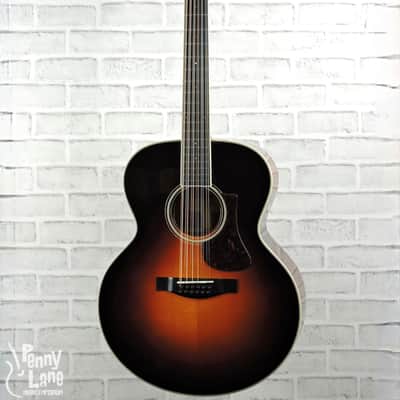 Eastman AC330E-12-SB Acoustic Electric Jumbo 12-String Guitar with Case image 1