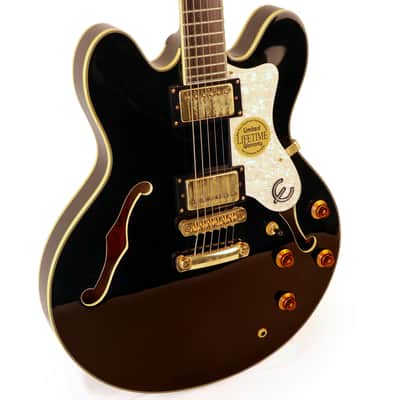 Epiphone John Lee Hooker Signature Boogie Man Sheraton 1999 - Ebony image 3