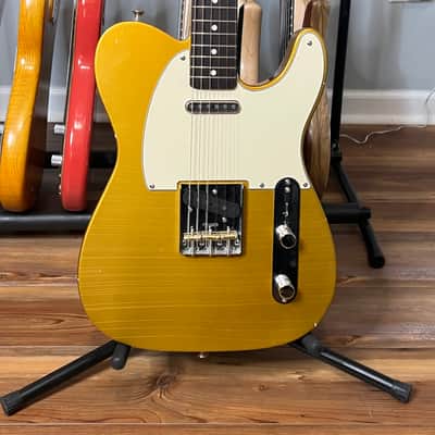 Bloomdoom Allparts Partscaster Telecaster - Firemist gold image 2