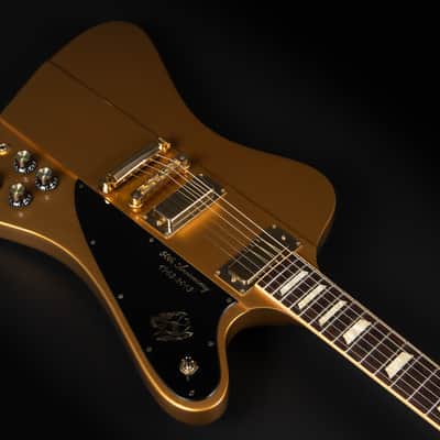 2013 Gibson 50th Anniversary Firebird - Bullion Gold | USA Limited Edition 1 / 500 Mini Humbucker 3.2kg | CoA OHSC image 8