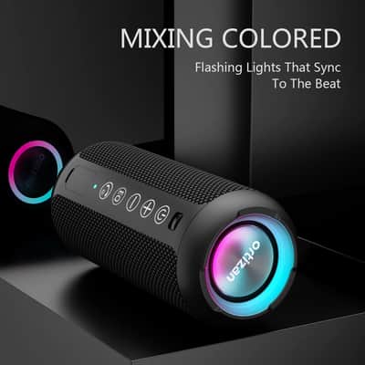 Portable Bluetooth Speaker, IPX7 Waterproof Wireless Speaker for Outdoor, Beach & Travel image 2