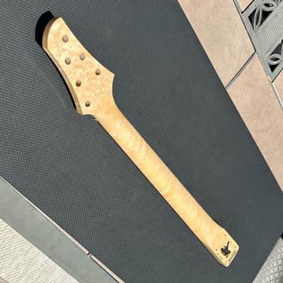 Warmoth Meadowhawk (Fits Stratocaster) Neck - Birdseye Maple + Rosewood, Stainless Jumbo frets, 25.5" Scale, 42mm Nut image 15