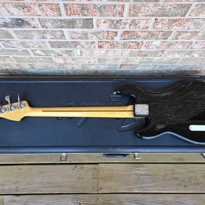 Vintage 1983 Fender Precision Bass Elite I Bass Guitar w/ Original Plastic Molded Case! image 11