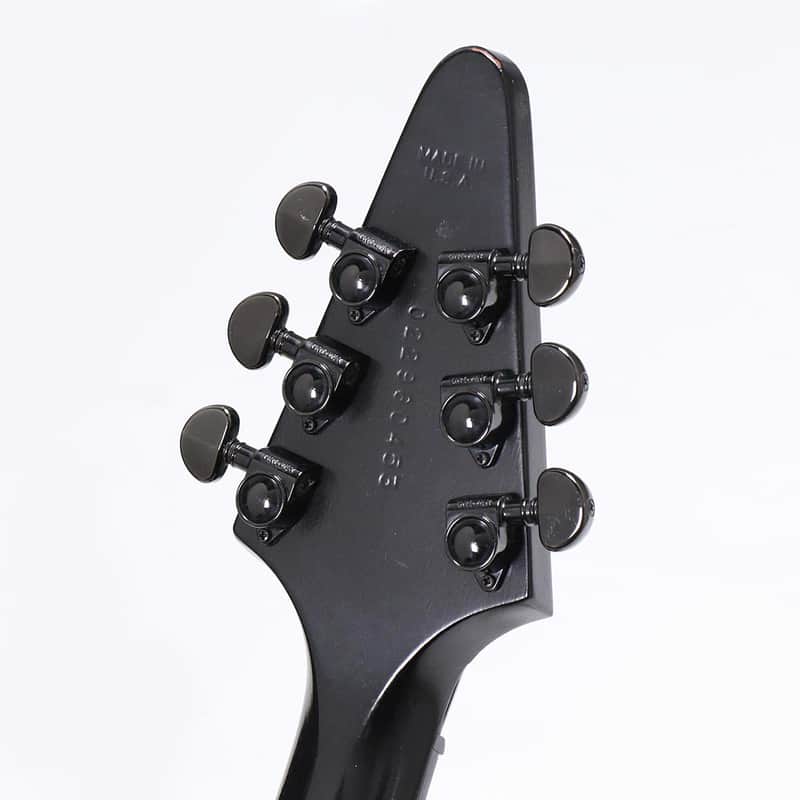 GIbson Flying V Gothic II EMG Satin Black [10/11] | Reverb