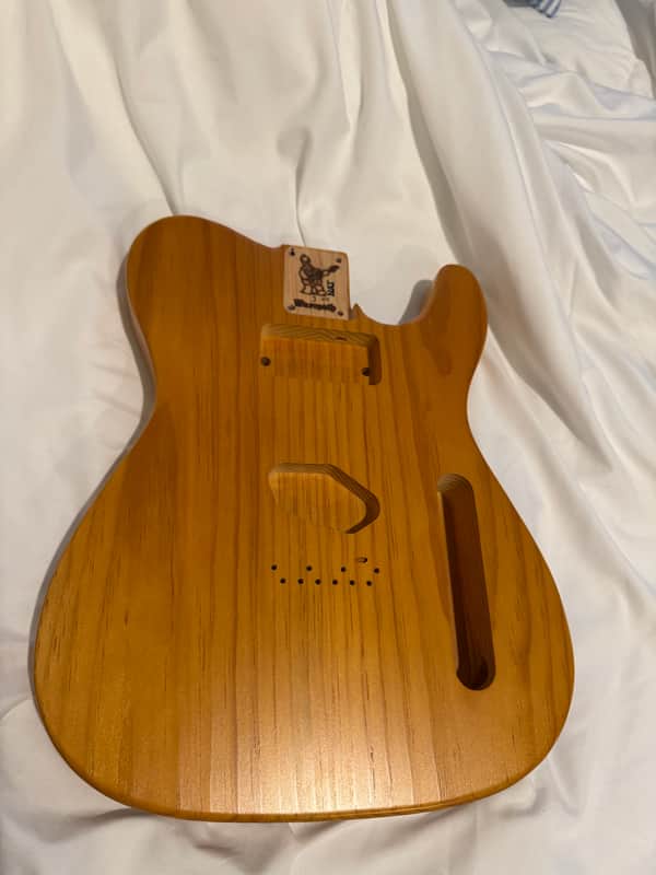 Warmoth Telecaster Body Roasted Pine 2025 #2 image 1