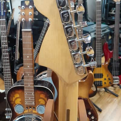 Fender Stratocaster with 3-Bolt Neck, Maple Fretboard-1977 - Walnut (Mocha) image 6