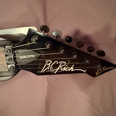 B.C. Rich USA Custom Shop Stranger Things “Eddie's” NJ Warlock 2022 Relic Crackle image 20