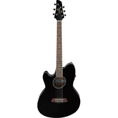 IBANEZ TCY10LE-BK Talman Lefthand Elektro-Akustik-Gitarre schwarz image 1