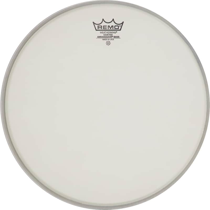 Remo Ambassador Coated Bass Drum Head 18" image 1