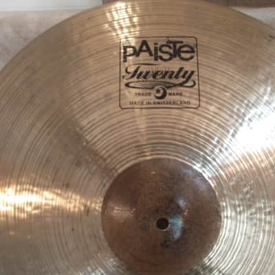 Paiste Twenty series 20 inch ride cymbal raw bell super clean excellent condition! image 2