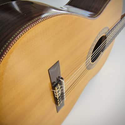 Palmer Classical Guitar Model Model PC-15 Traditional Guitar of Valencia Spain Herringbone Circa-1970s-Natural Rosewood image 16