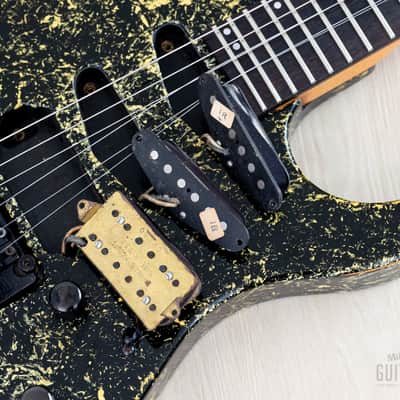 1991 Hamer USA Centaura Vintage HSS Superstrat Granite w/ DiMarzio, Seymour Duncan & Case image 17