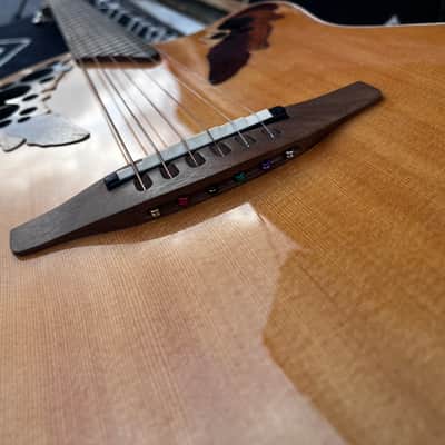 Ovation 6778 Elite Standard 2000s - Natural Acoustic Electric Guitar NICE Bild 14