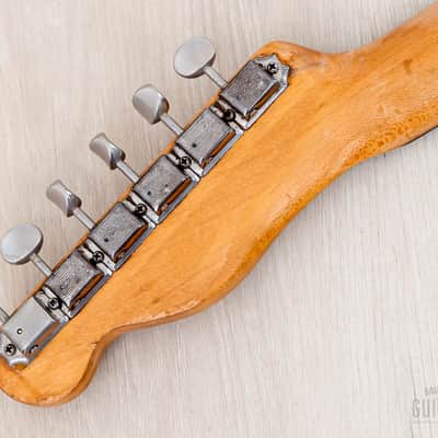 1960 Fender Telecaster Pre-CBS Vintage Guitar Slab Board Tahitian Coral w/ Case image 5