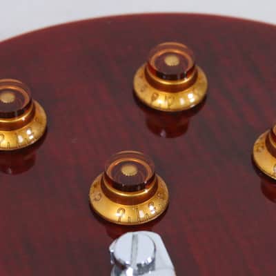 Epiphone Les Paul Standard 2004 Electric Guitar Quilted Wine Red MIK w/ Gig Bag image 16