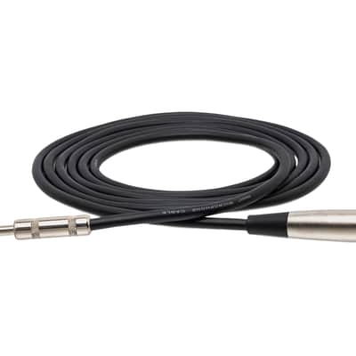 Hosa MCH-110 XLRF to 1/4" TS Microphone Cable - 10FT image 1
